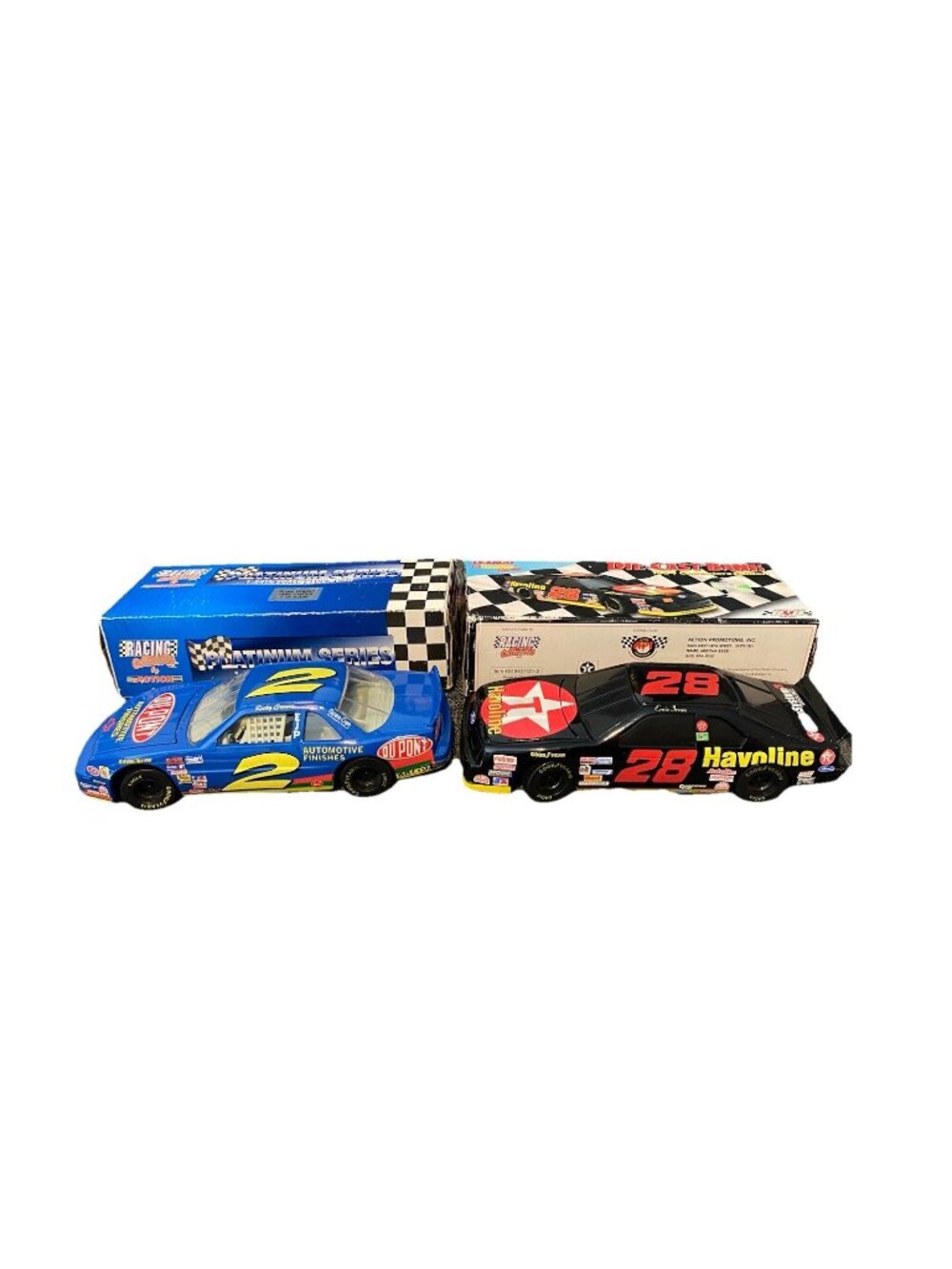 NASCAR Diecast 1:24 -Lot Of 2-Ricky Craven & Texaco Racing(is Also A Bank)